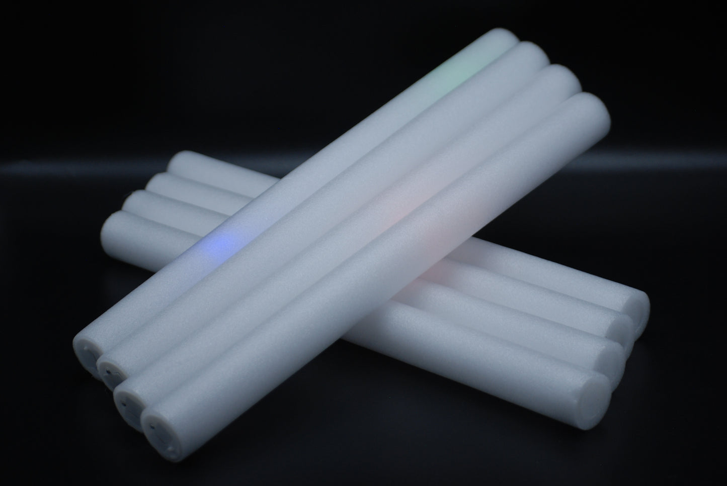 50pcs Flashing Glow LED 18 inch Party Foam Stick