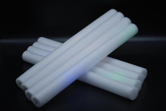 100pcs Flashing Glow LED 18 inch Party Foam Stick