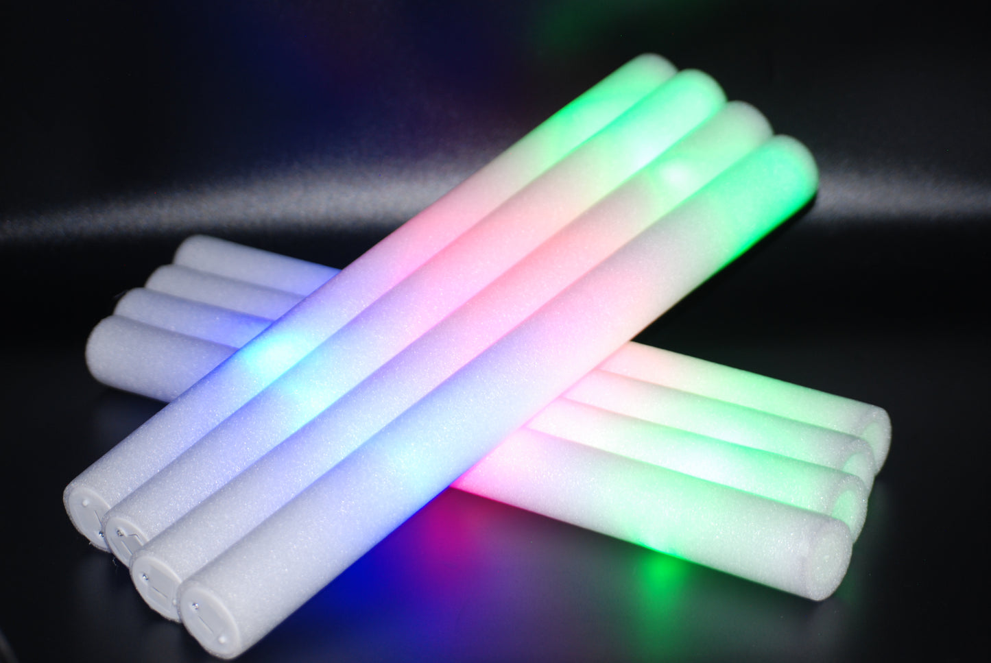 200pcs Flashing Glow LED 18inch Party Foam Stick