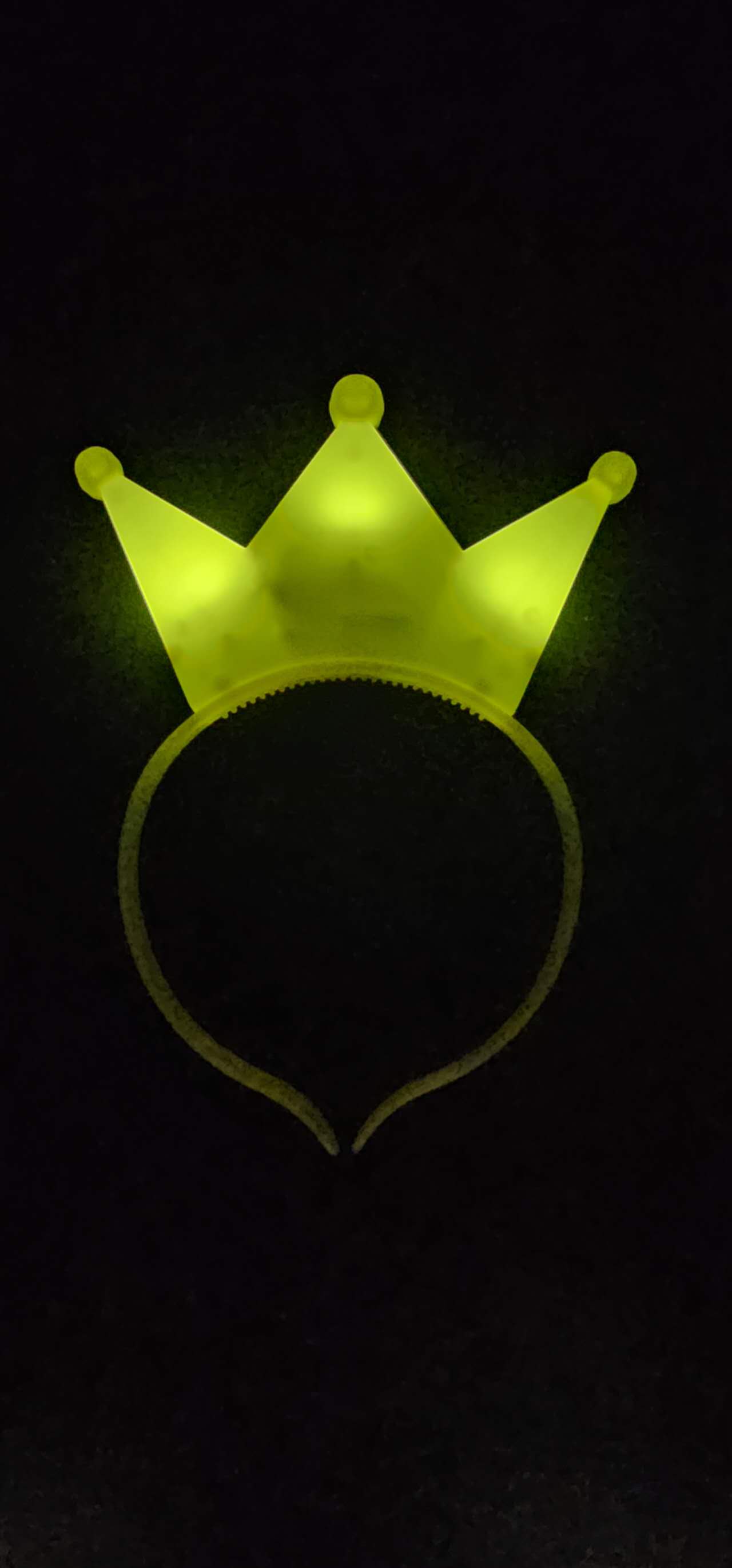 25pcs Flashing LED Crown Princess Tiara Headband