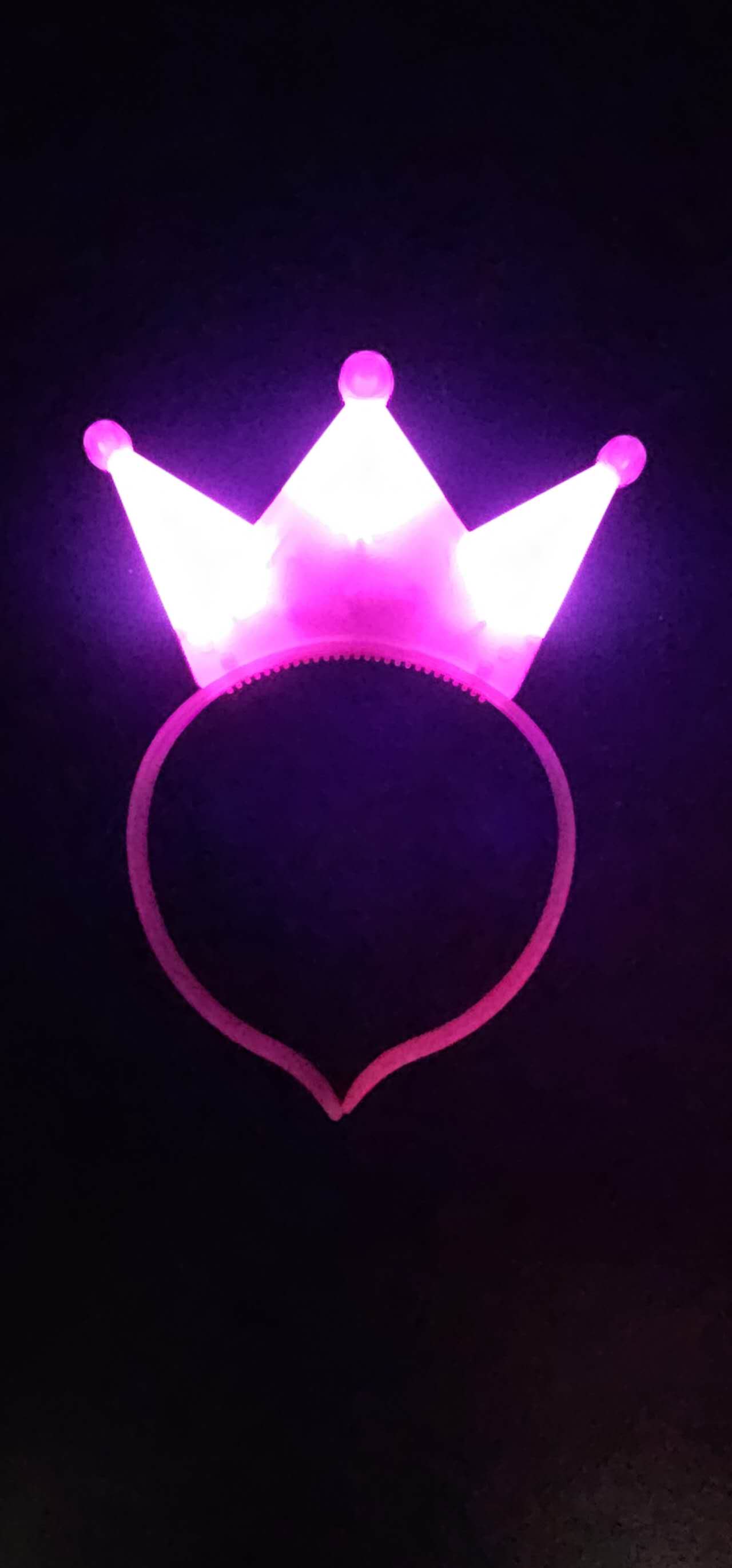 25pcs Flashing LED Crown Princess Tiara Headband – Centauri Party