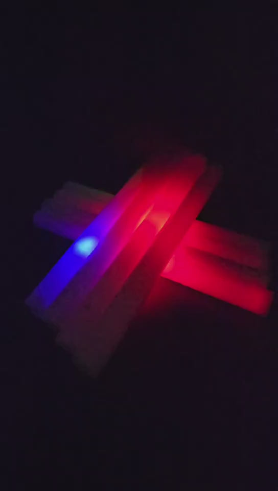 18 Inch LED Foam Light Sticks - Single Color